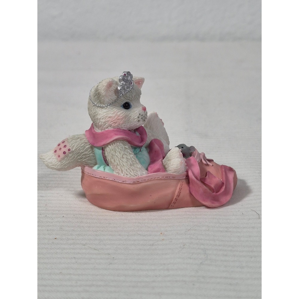 Calico Kittens We're Partners In The Dance Of Life Figurine 314471S 2001 Enesco